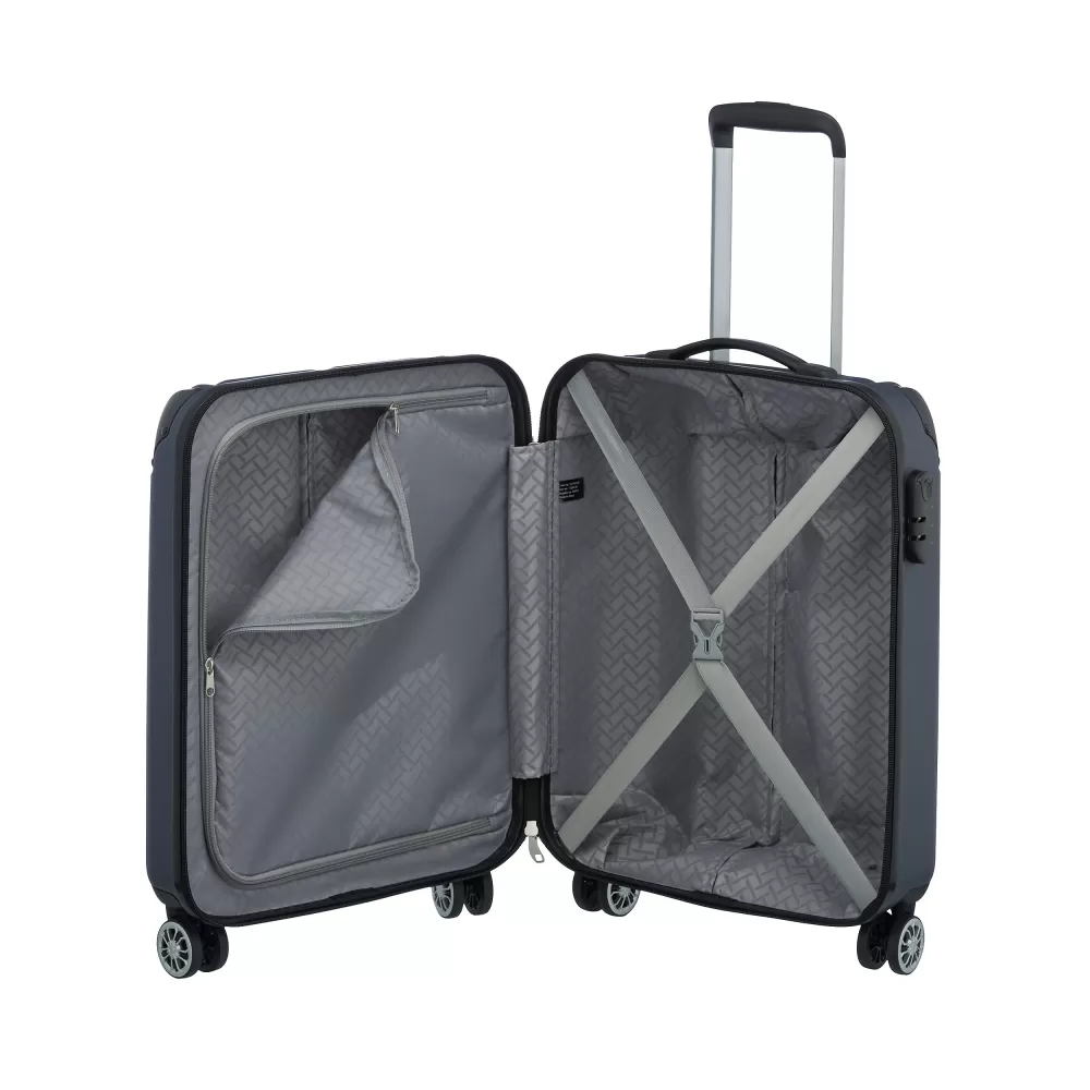 Travelite City Handgepäcktrolley mit 4 Rollen S 55cm 40 Liter - Marine