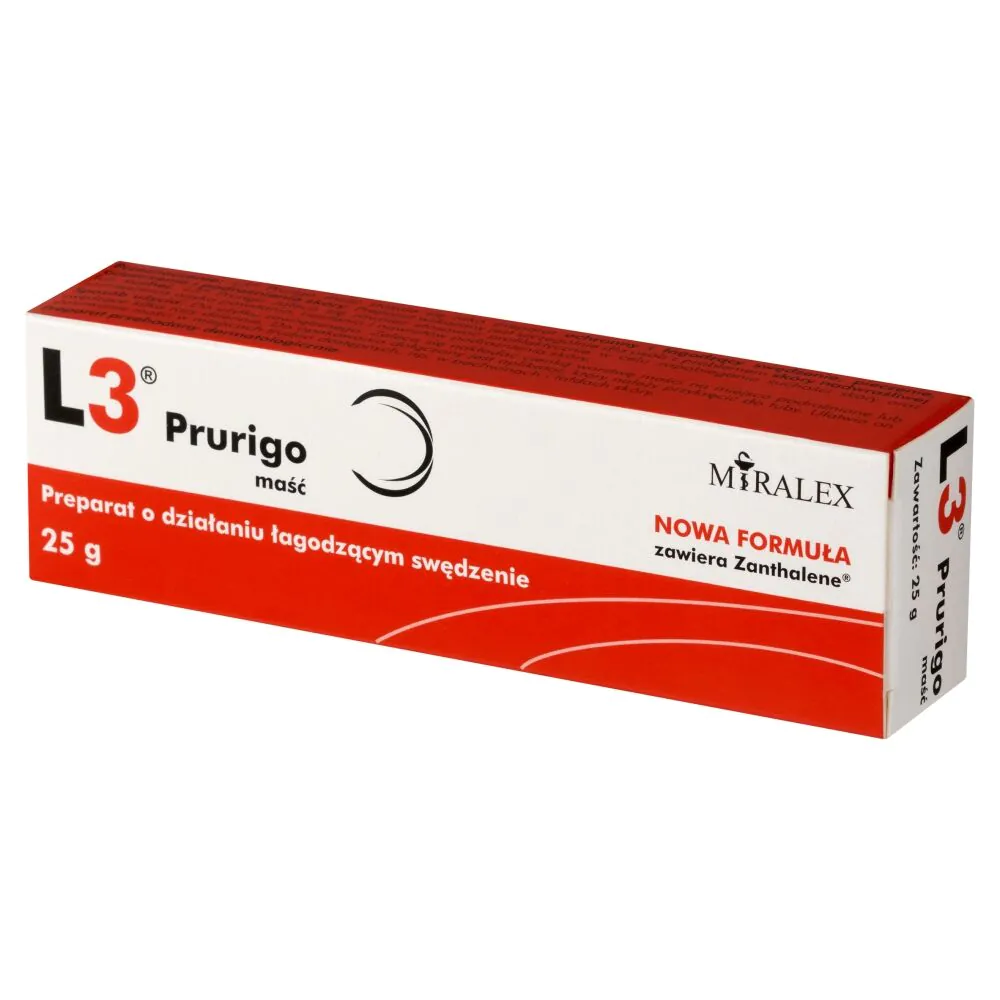 L3 Prurigo apsauginis ir priežiūros tepalas su aplikatoriumi 25 g