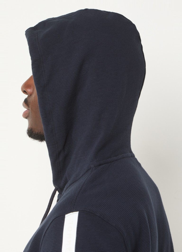 Tommy Hilfiger -collegepaita, jossa logo ja sivutaskut