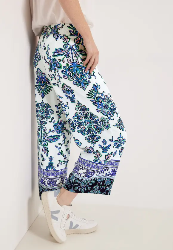 CECIL Casual Fit Hose mit Print