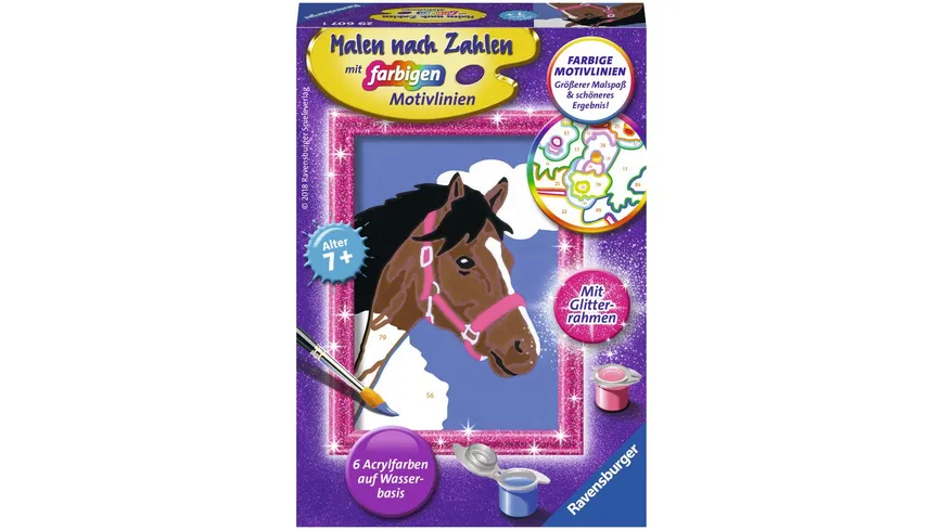 Ravensburger Beschäftigung - Malen nach Zahlen - Pferd