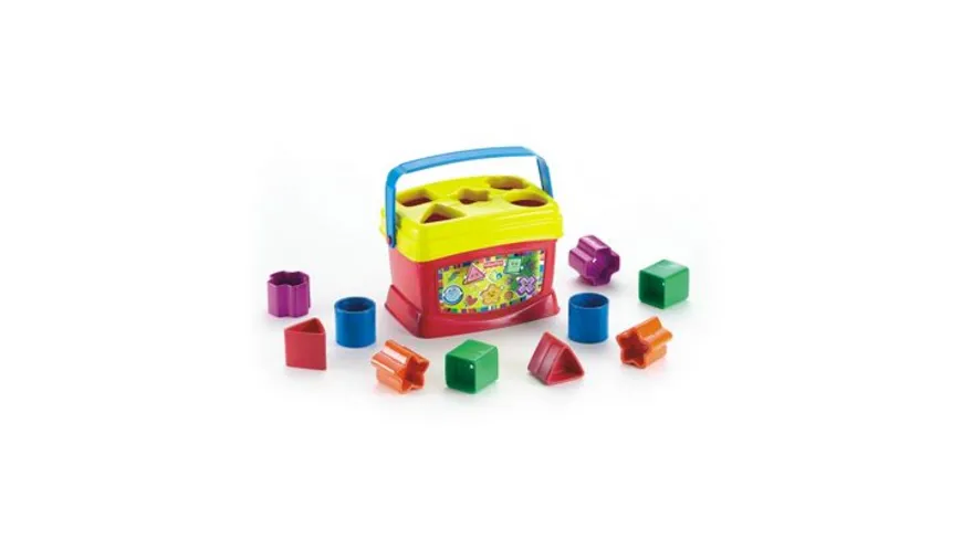 Fisher-Price Babys erste Bausteine, Motorikwürfel, Steckspiel, Bauklötze, Steckwürfel