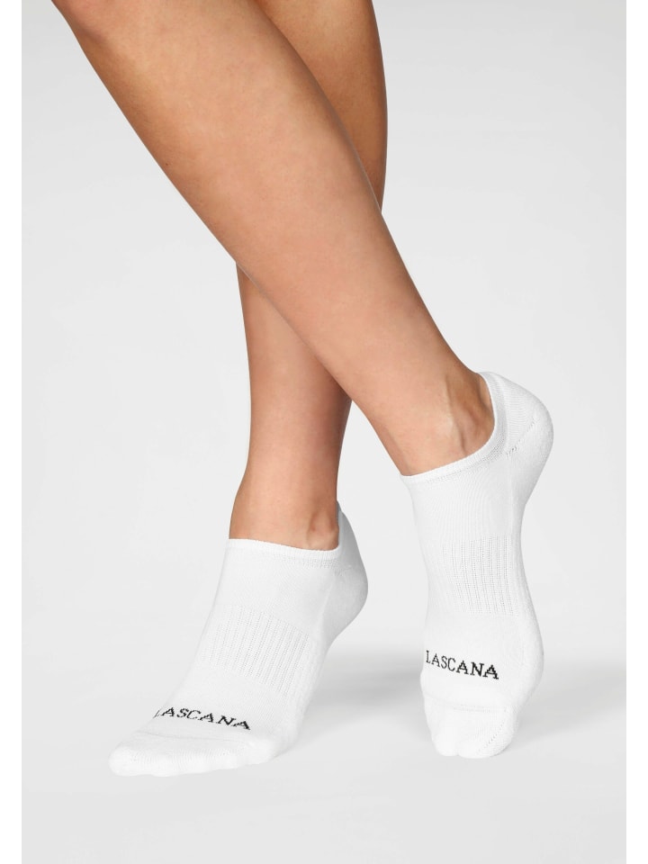 LASCANA ACTIVE Sneakersocken in 7x weiß günstig kaufen