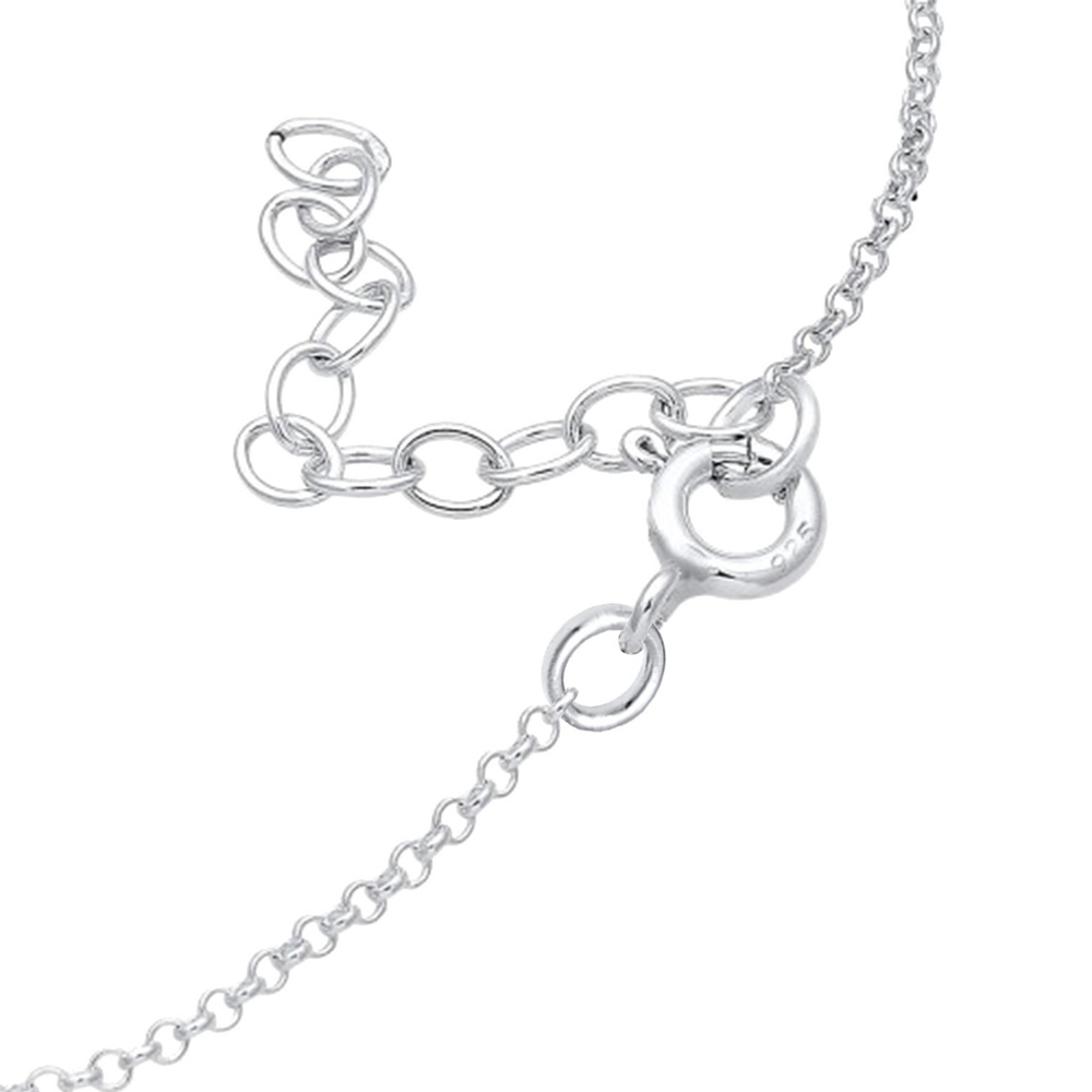 Elli Elli Bracelet Armkettchen Synthetischer Opal Trend 925 Silber Bracelet