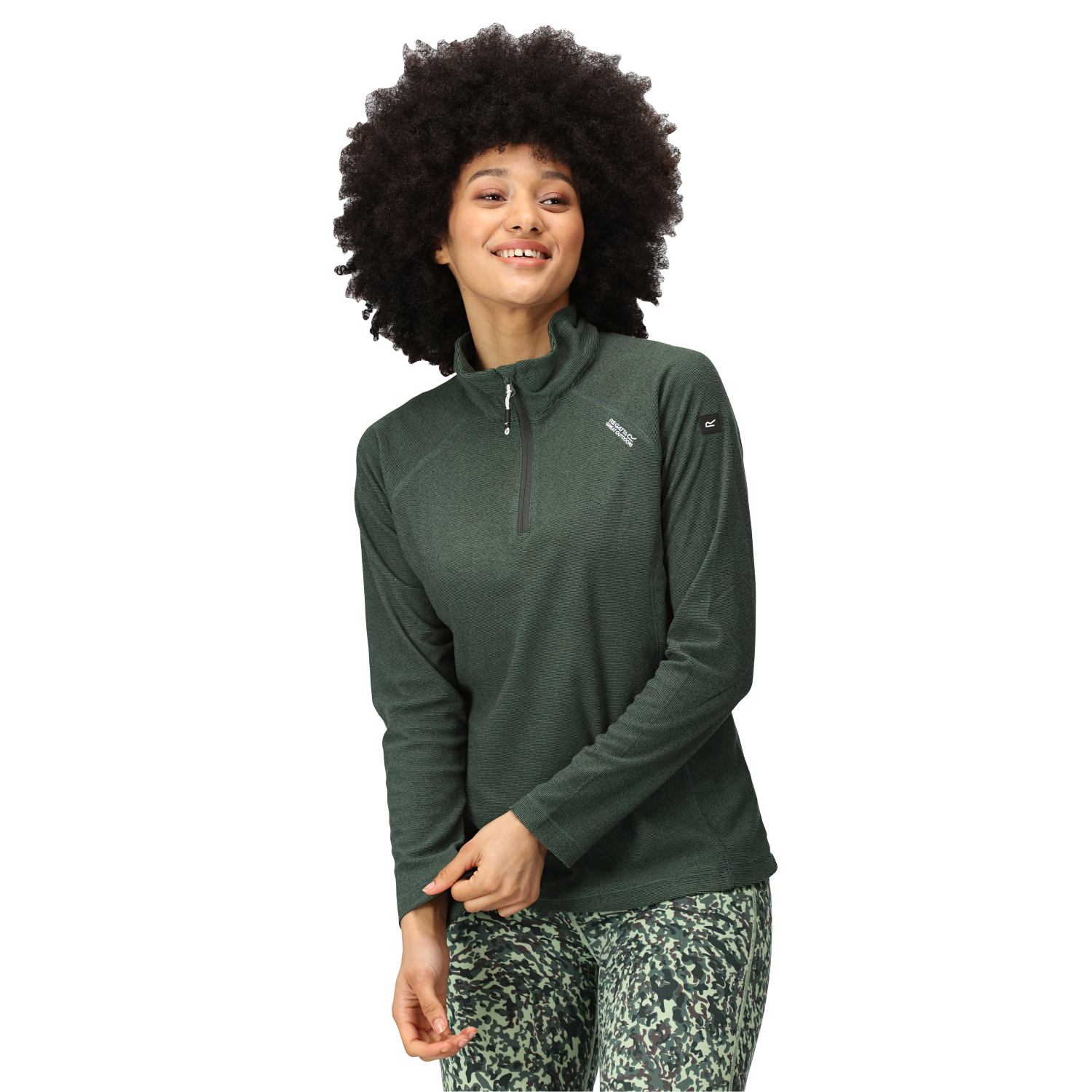 Regatta Damen Fleece-Pullover Montes (oliv)