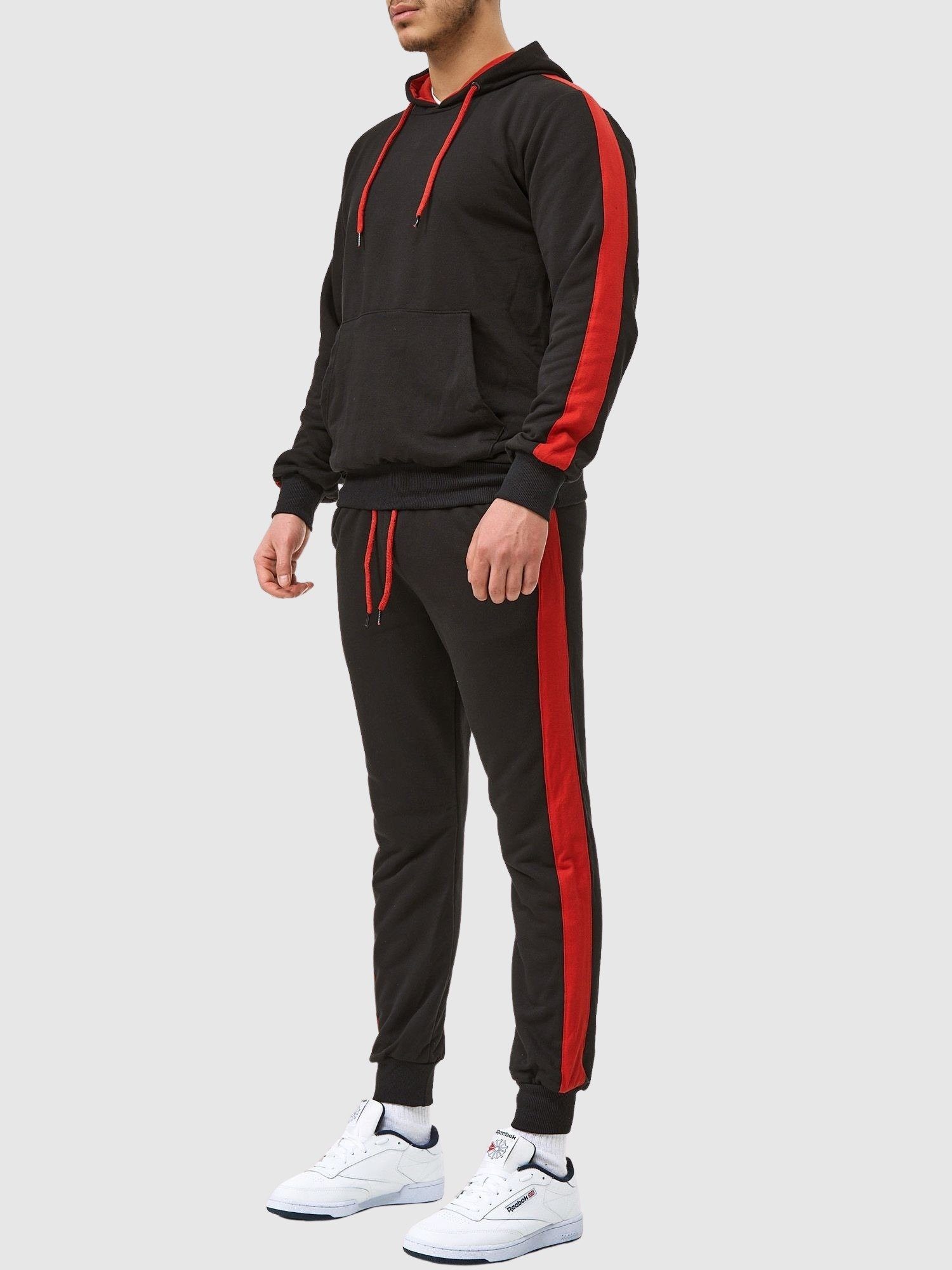 John Kayna Jogginganzug Herren Jogginganzug Sportanzug Männer Trainingsanzug Sportbekleidung (Sportanzug Jogger Trainingsanzug), Fitness Freizeit Casual