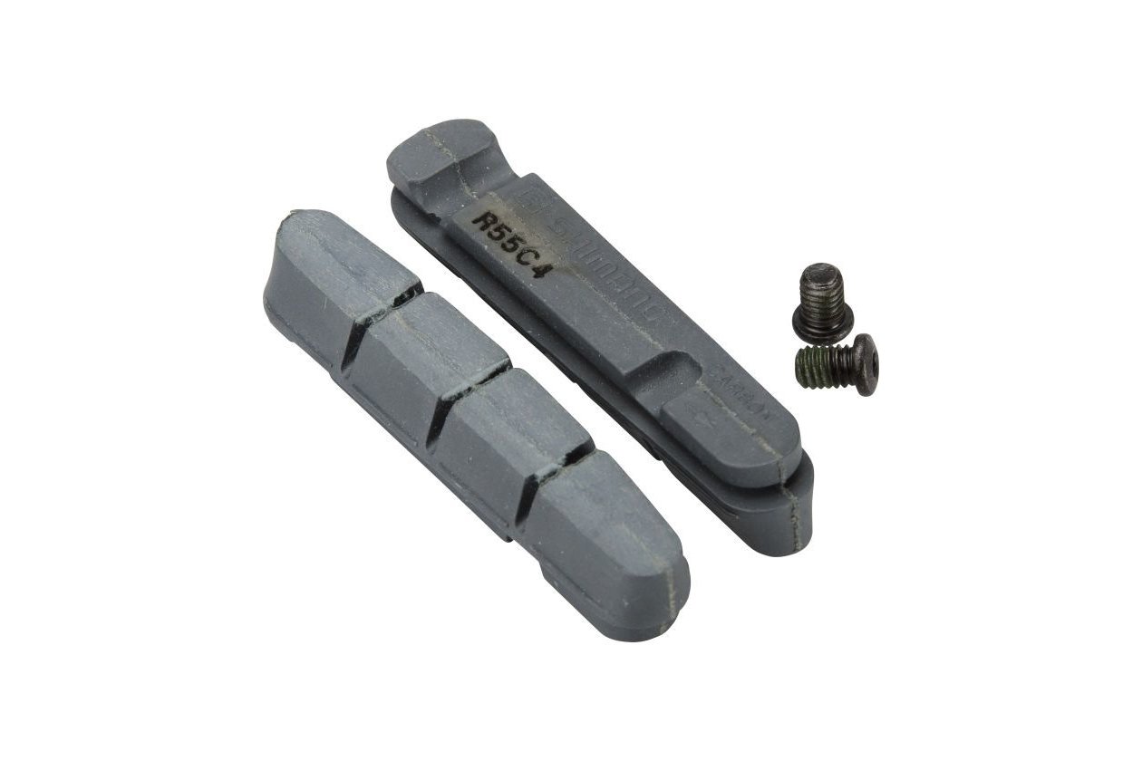 Shimano Bremsbelag R55C4 fu00fcr Cartridge Bremsschuh - Carbonfelge