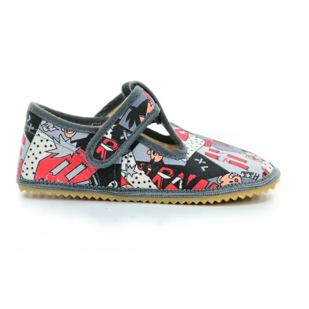 Beda Comics Canvas Hausschuhe (BF-060010/W)