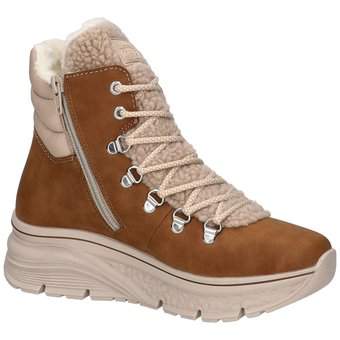 Rieker Schnür Boots in braun