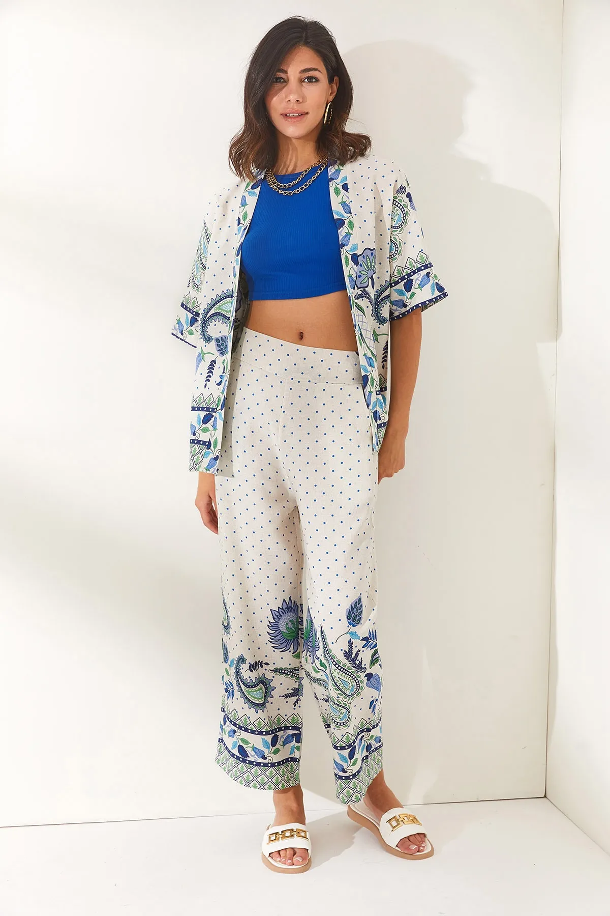 Olalook  Zweiteiler - Grau - Oversized