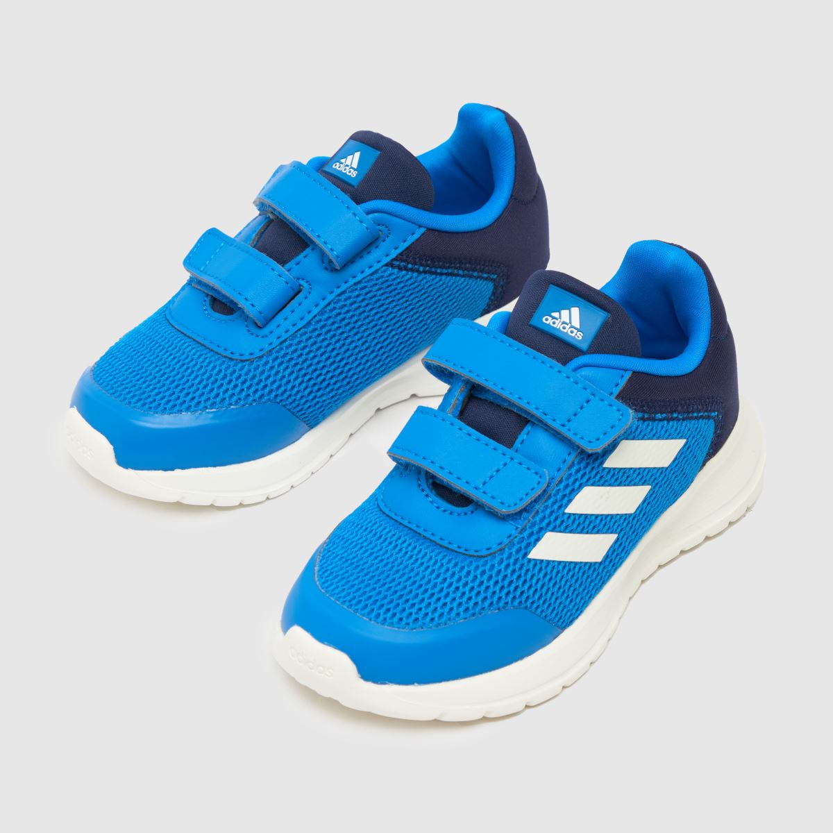 adidas blå tensaur run 2.0 pojkar småbarnsskor