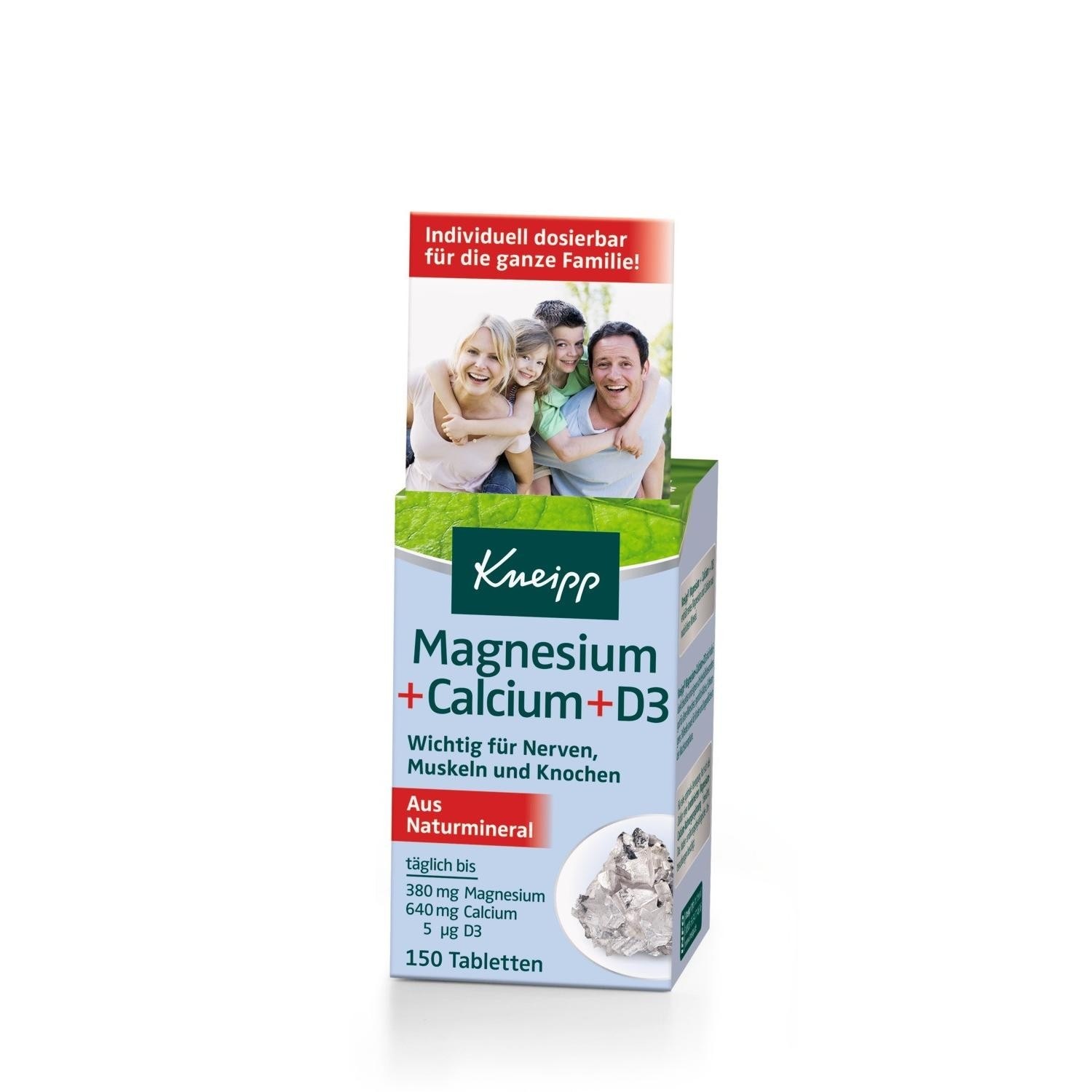 Magnesium + Calcium + D3 Tabletten