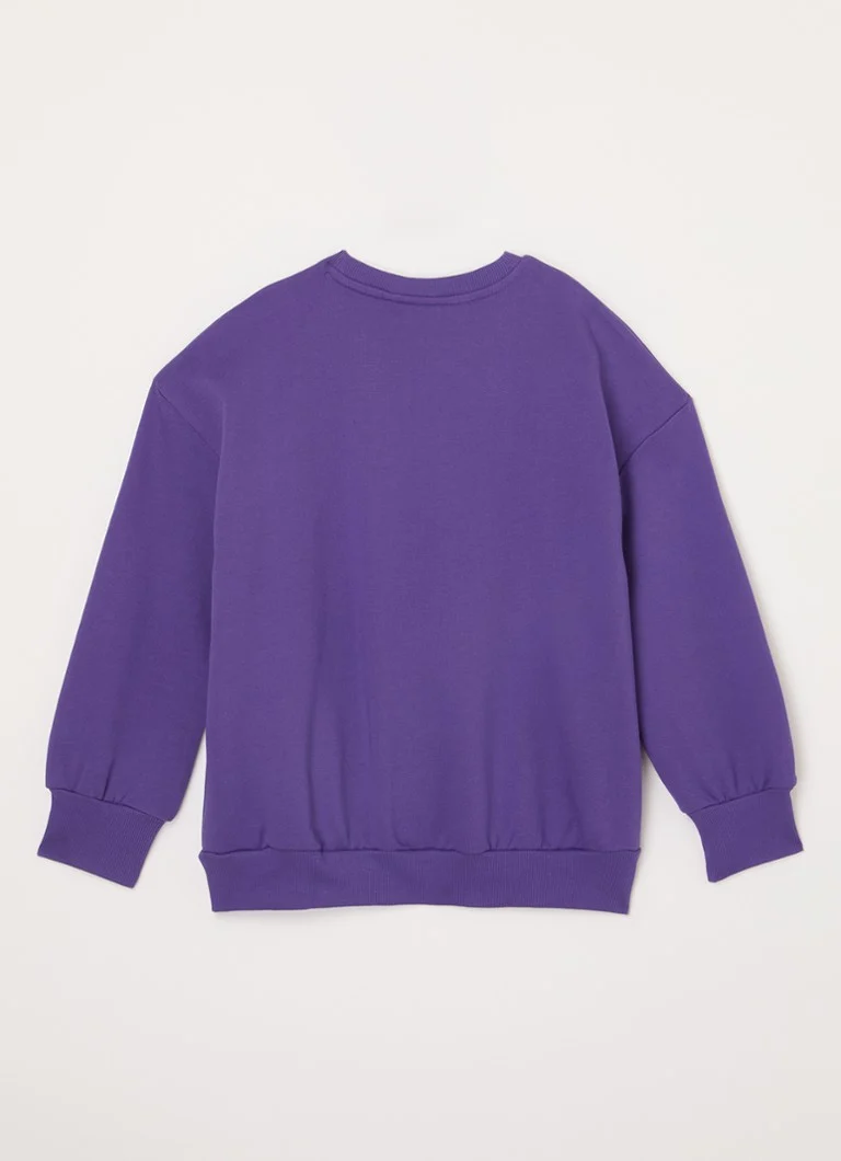 Mini Rodini haftowany sweter niedzielny