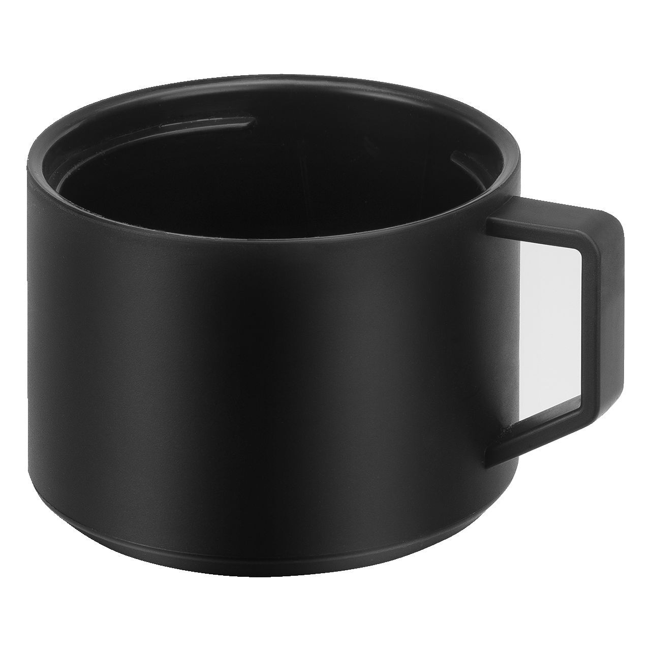 Isolierflasche, 1 l, Edelstahl, Schwarz