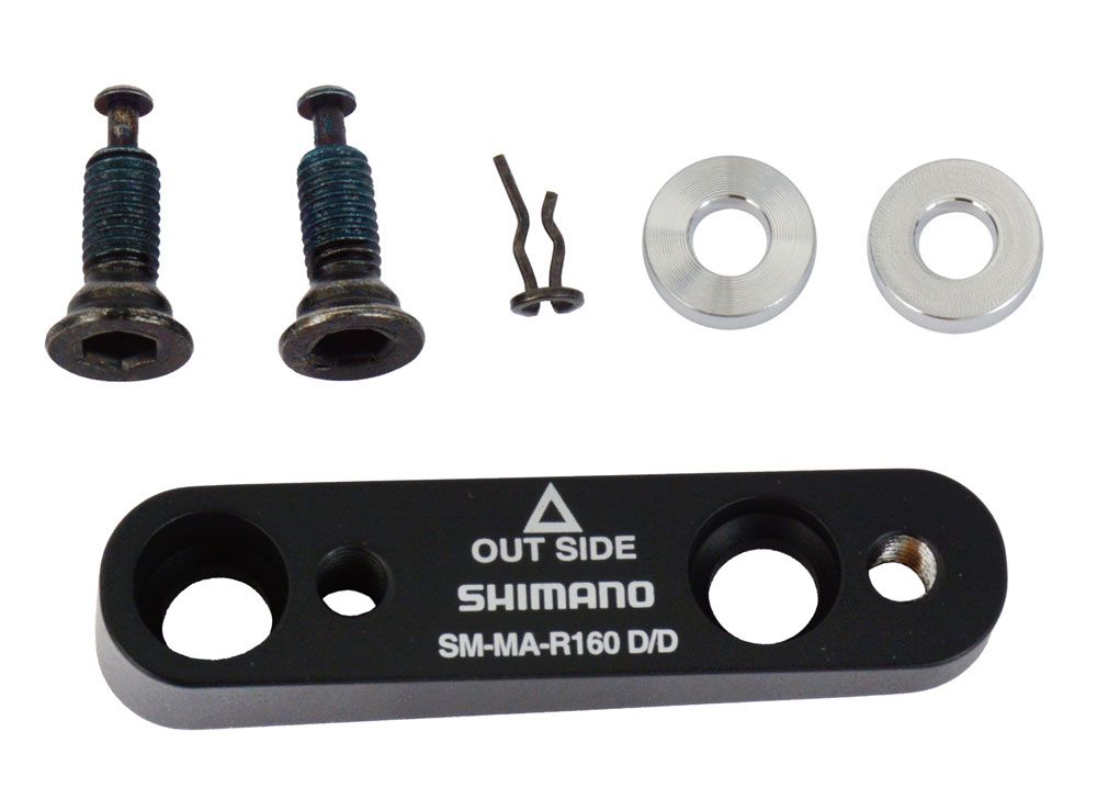 Shimano SM-MA-R160D/D Flat-Mount Adapter für HR 160mm Bremsscheibe kaufen | Bike-Discount