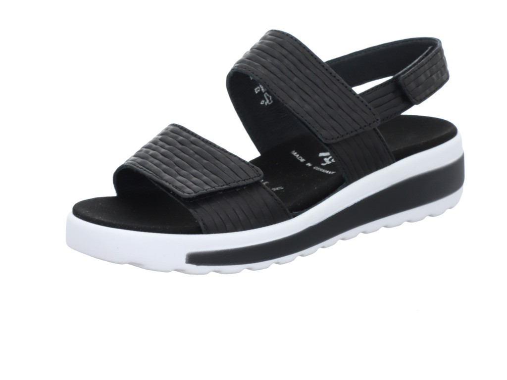 SEMLER Komfort Sandalen schwarz Hana