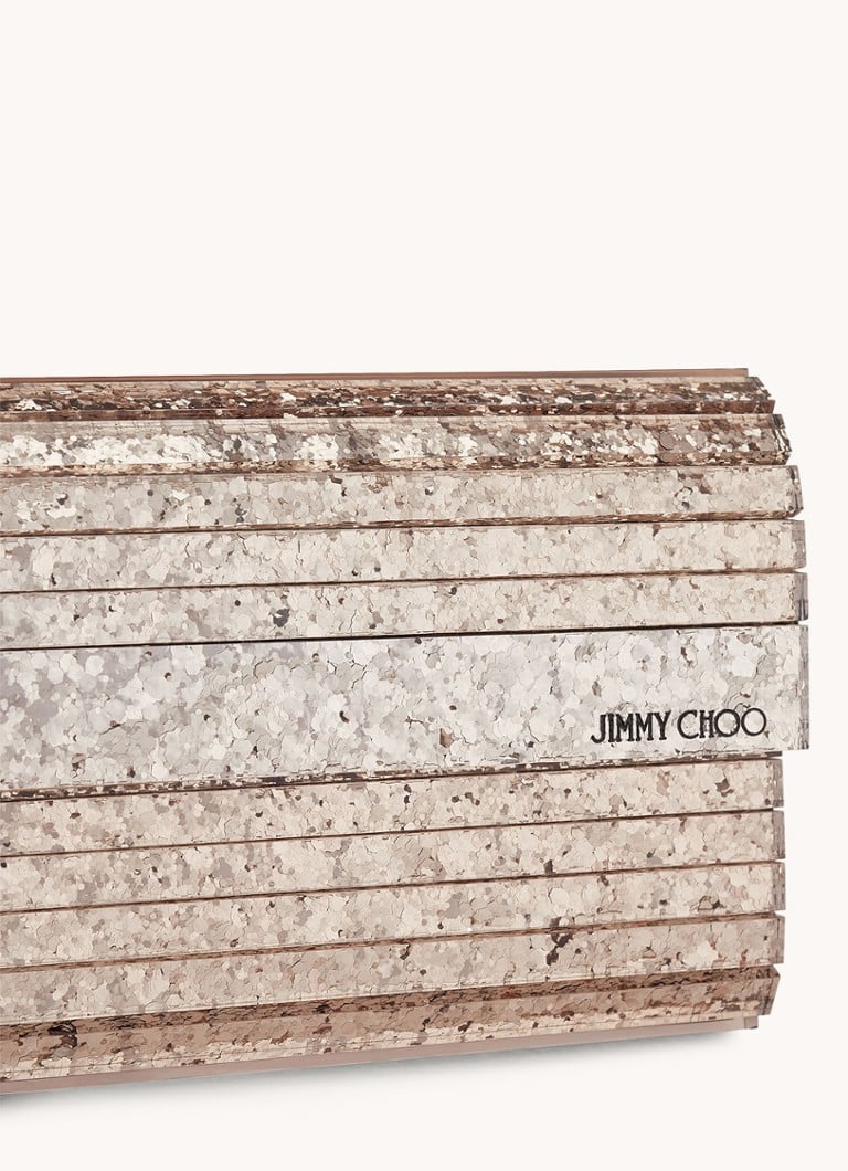 Jimmy Choo Sweetie Shadow sajūga soma ar jēra ādas detaļām