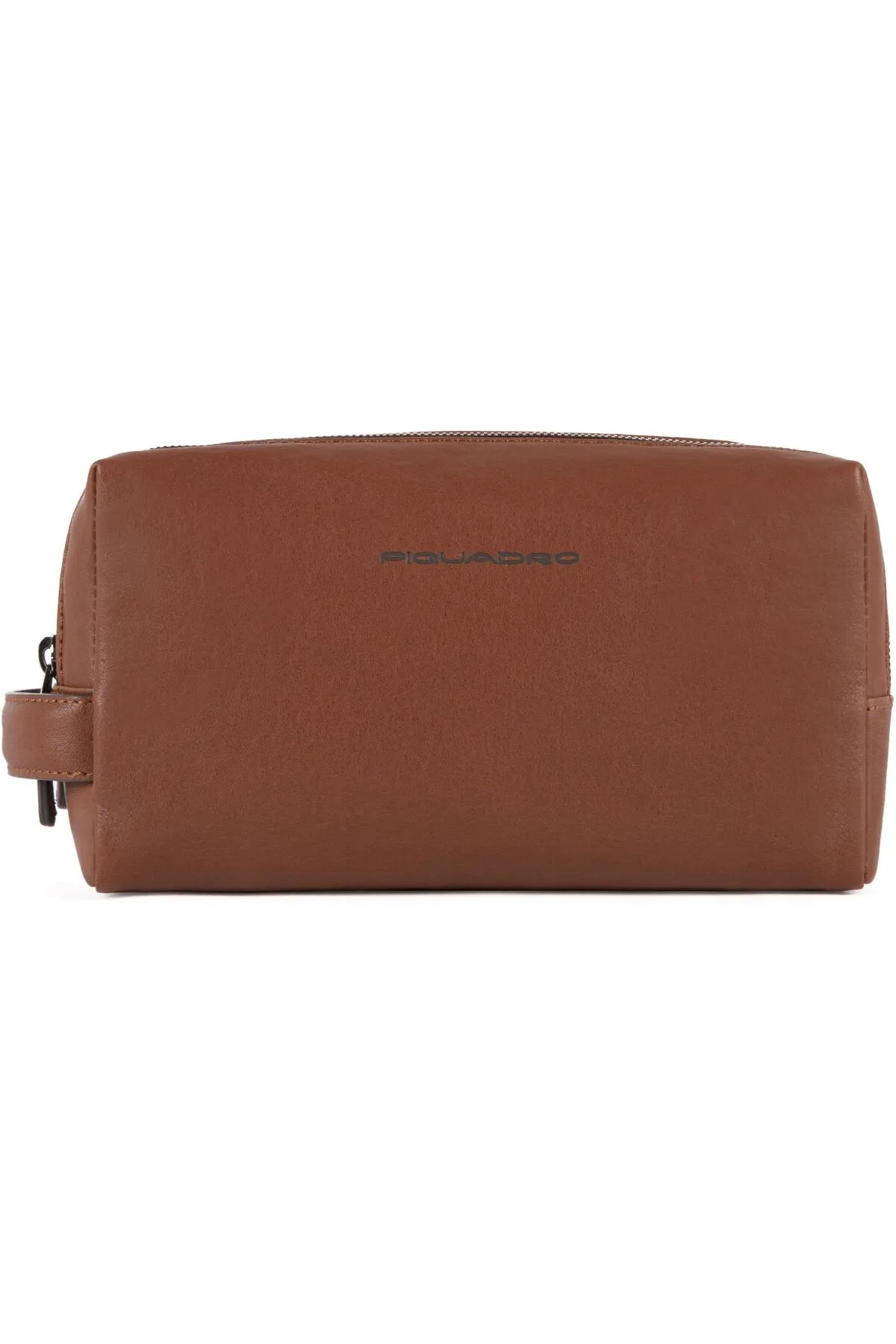 PIQUADRO  Black Square Kulturbeutel Leder 25 cm