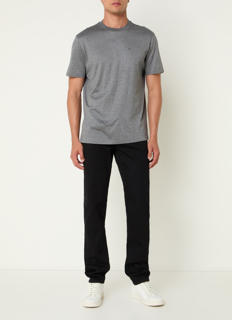 Tricou Emporio Armani din amestec de lyocell
