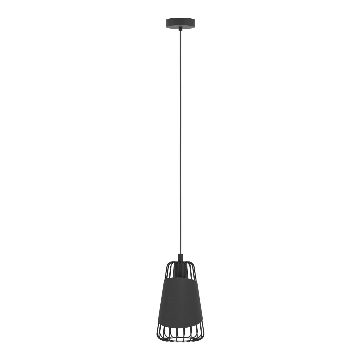 EGLO Pendelleuchte Austell Schwarz 16,5 cm