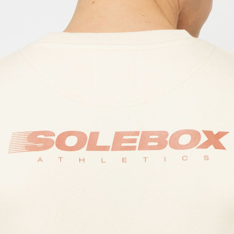 solebox S-Logo Crewneck creme