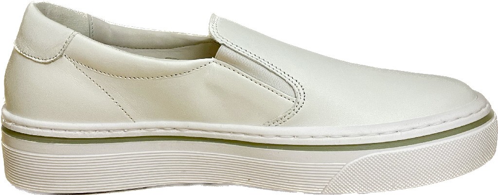 GABOR Sportliche Slipper weiss