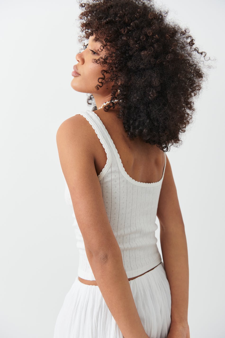 Pointelle singlet