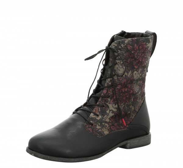 AGRAT Stiefelette - Schwarz/Kombi