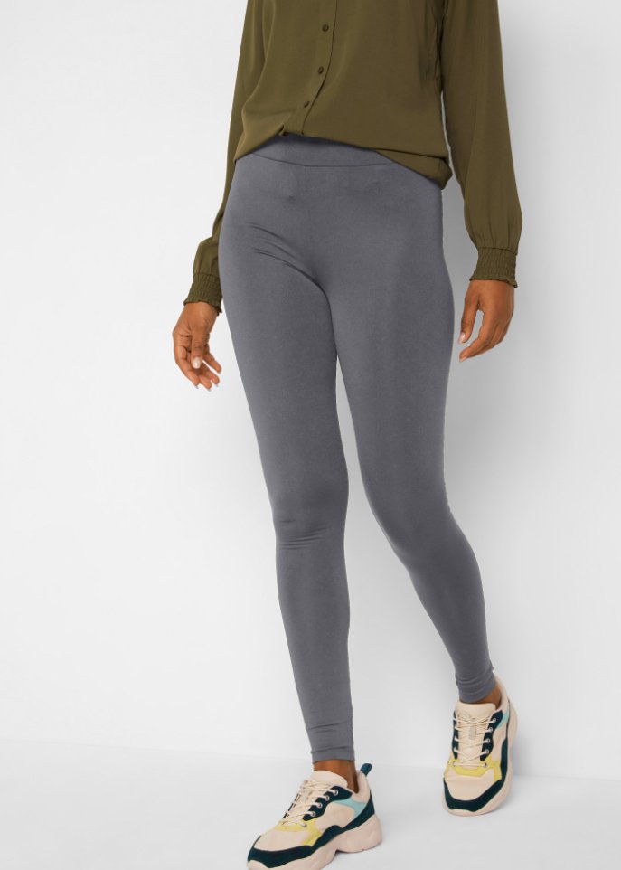 Highwaist Thermo-Leggings mit breitem Bequembund