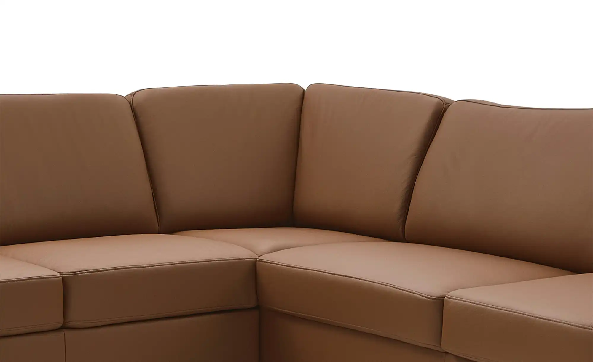 Kollektion Kraft Wohnlandschaft mit Sitz- und Rückenbezug aus Leder Kathi