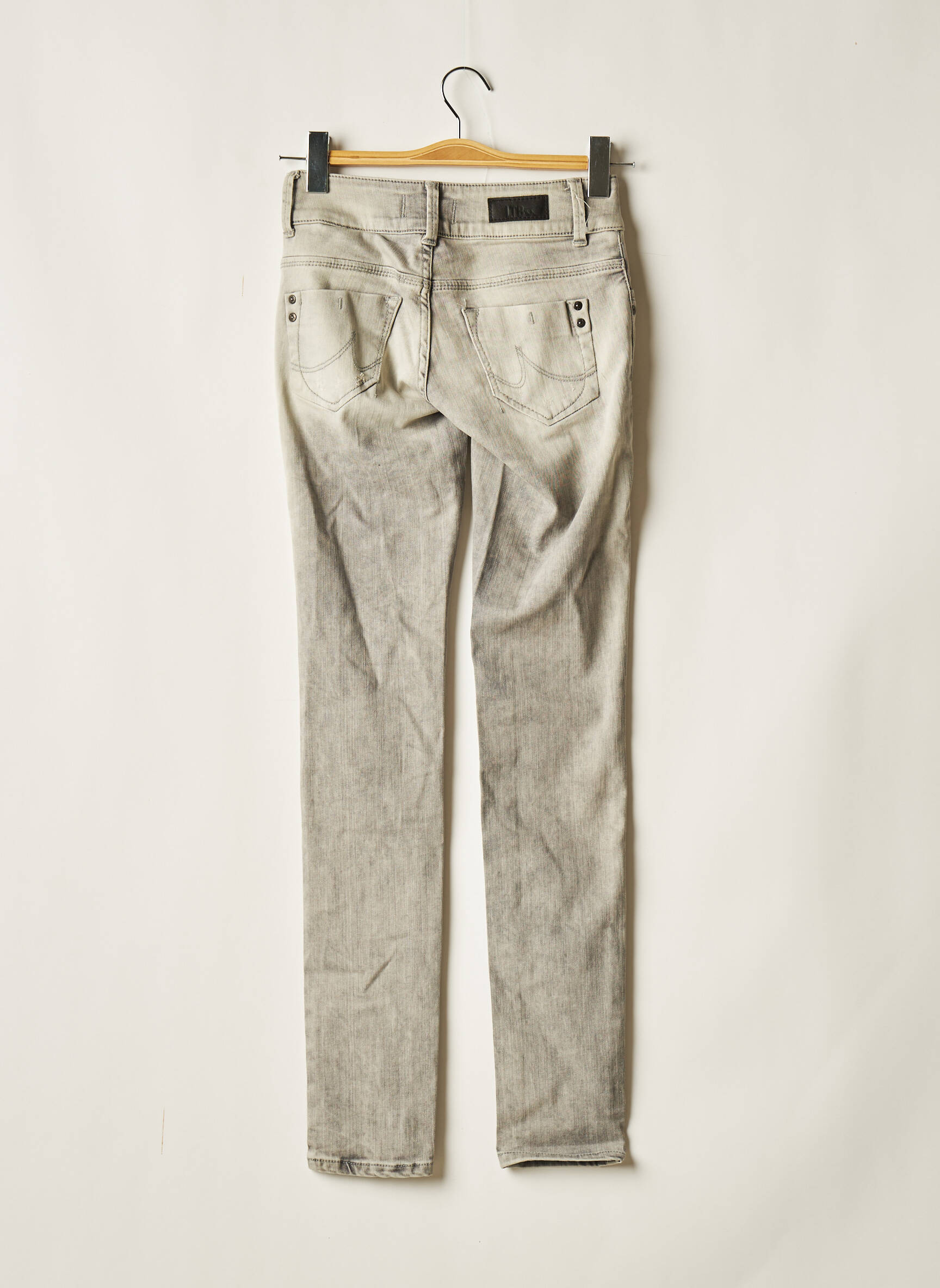 Ltb Jeans Skinny Femme couleur gris