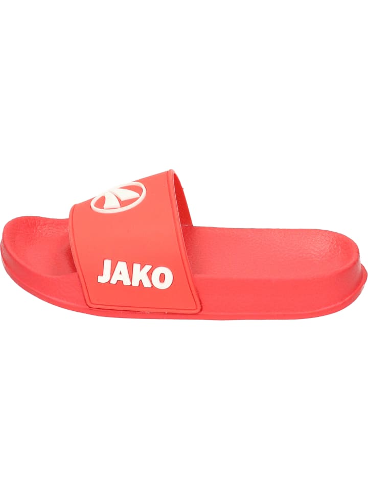 Jako Badeschuhe in fiery red/white günstig kaufen