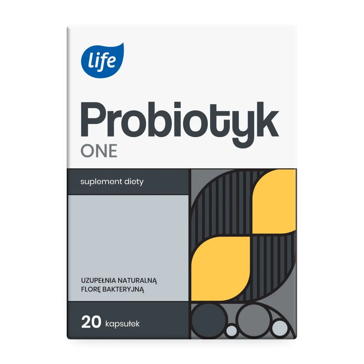 Life Probiotic One, dodatak prehrani koji sadrži žive bakterijske kulture, kapsule