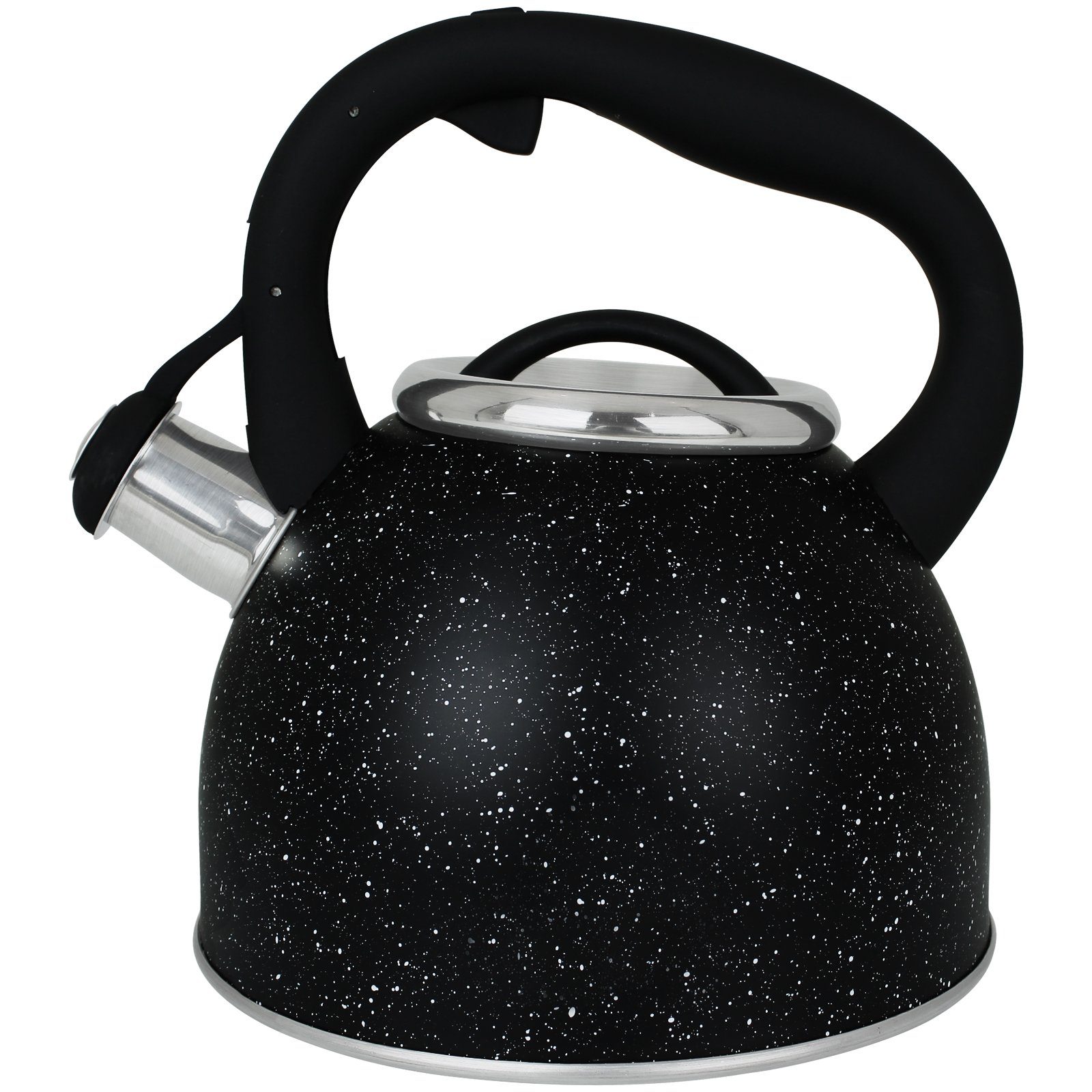 Hatex Wasserkessel Flötenkessel 2,5L mit Farbauswahl, Wasserkocher Kessel Pfeifenkessel Teekocher Kaffeekessel Tee Kaffee
