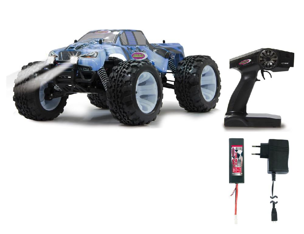 Jamara e.K. JAMARA Tiger Ice Monstertruck BL 4WD 1:10 Lipo 2,4GHz mit LED