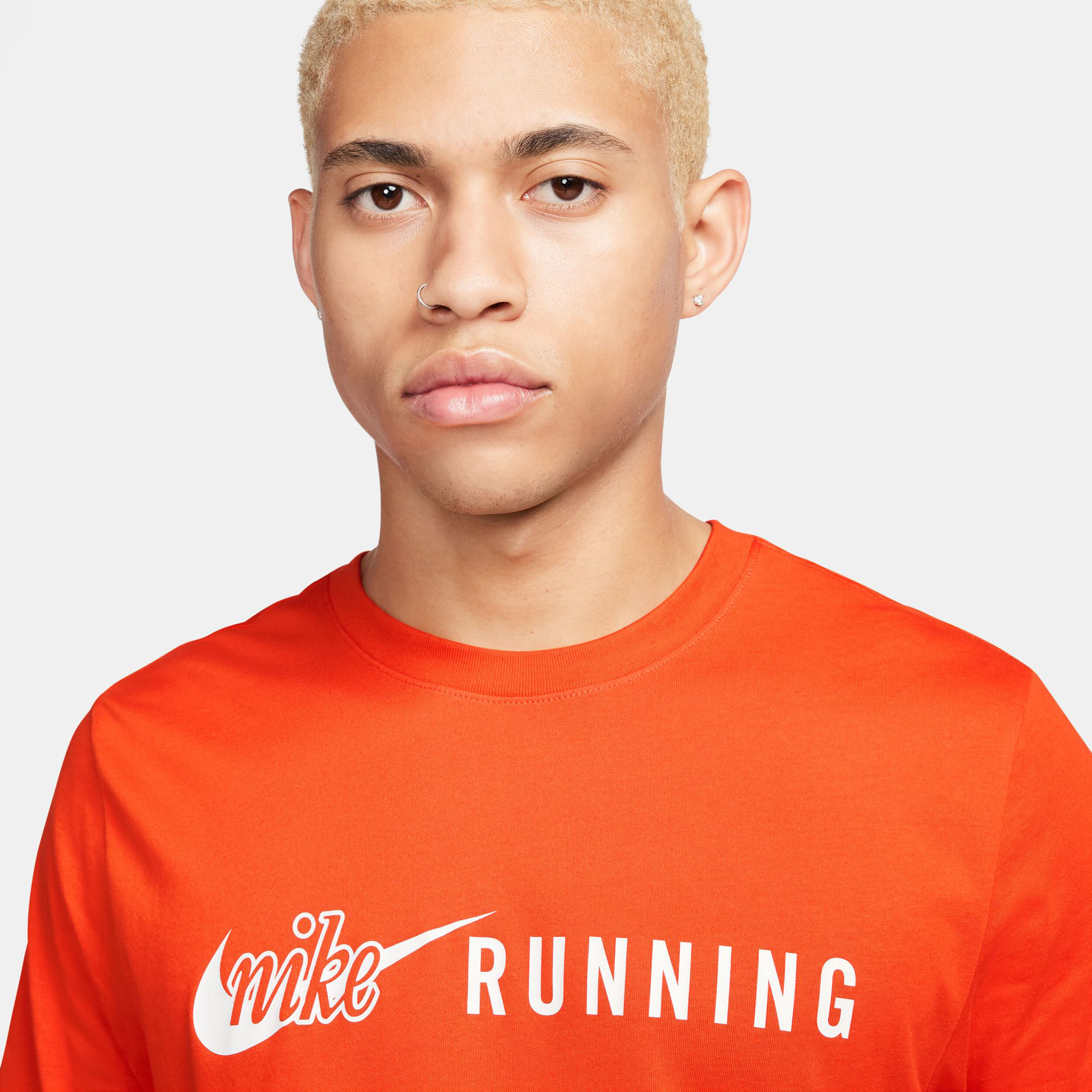 Dri-Fit Energy Laufshirt Herren - Orange