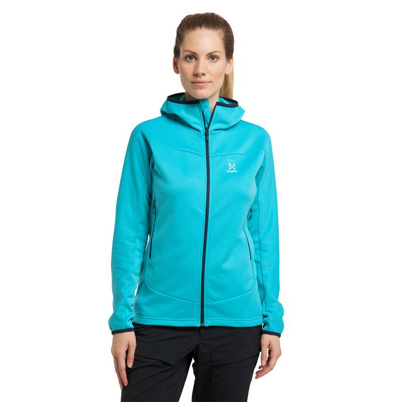 Haglöfs Frost Mid HoodHood Fleecejacke Damen