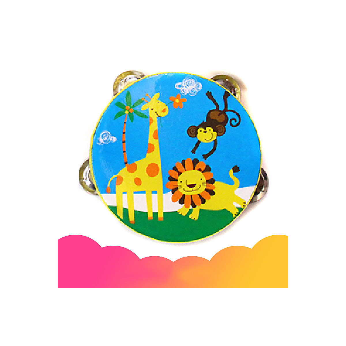 Instrumente für Kinder Early Learning Handglockentrommel