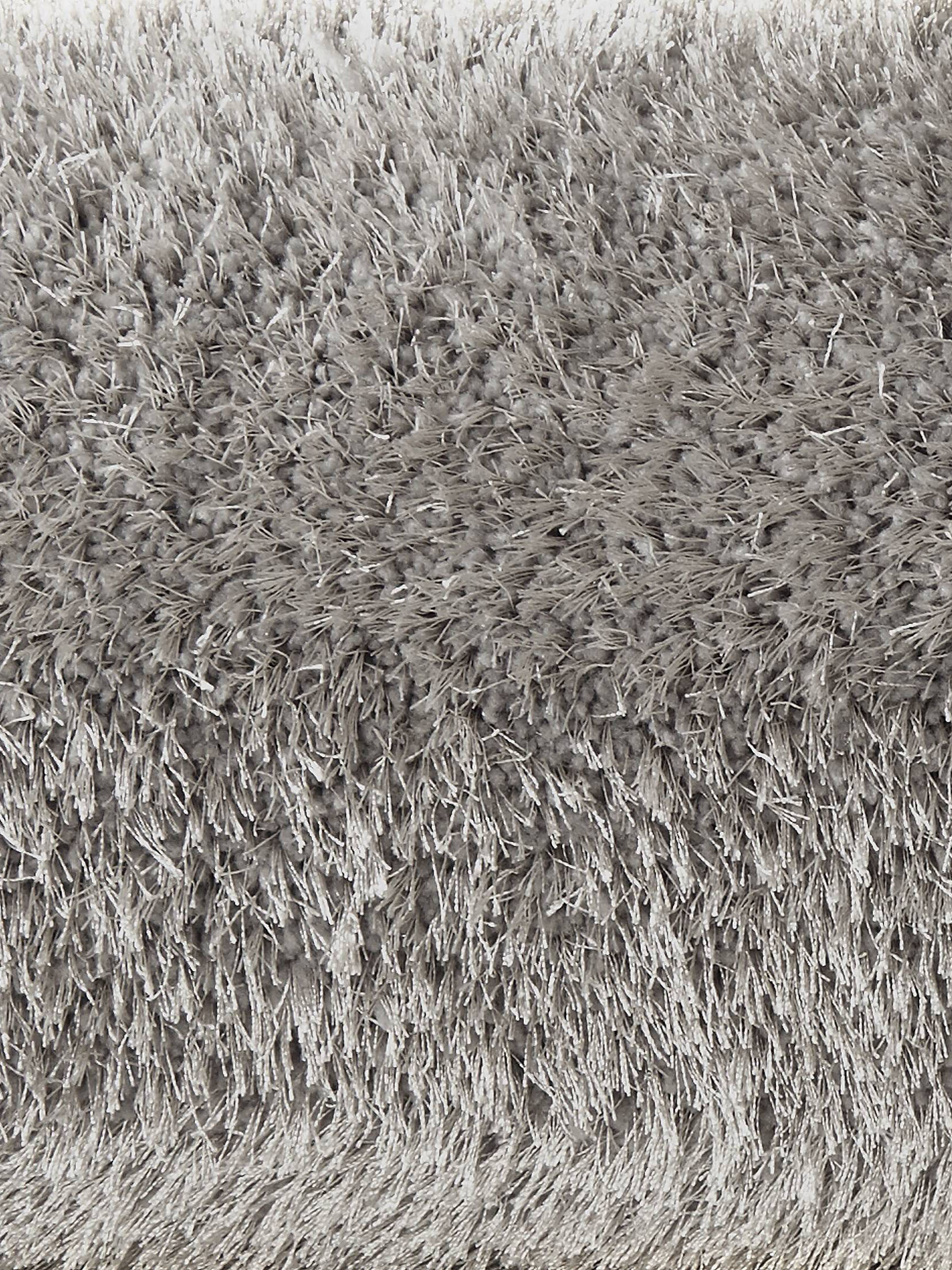 Vernissage Hochflor-Teppich, Silber