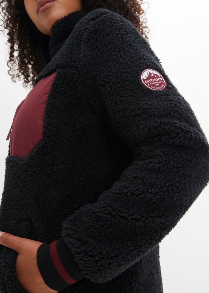 Teddy-Fleecejacke