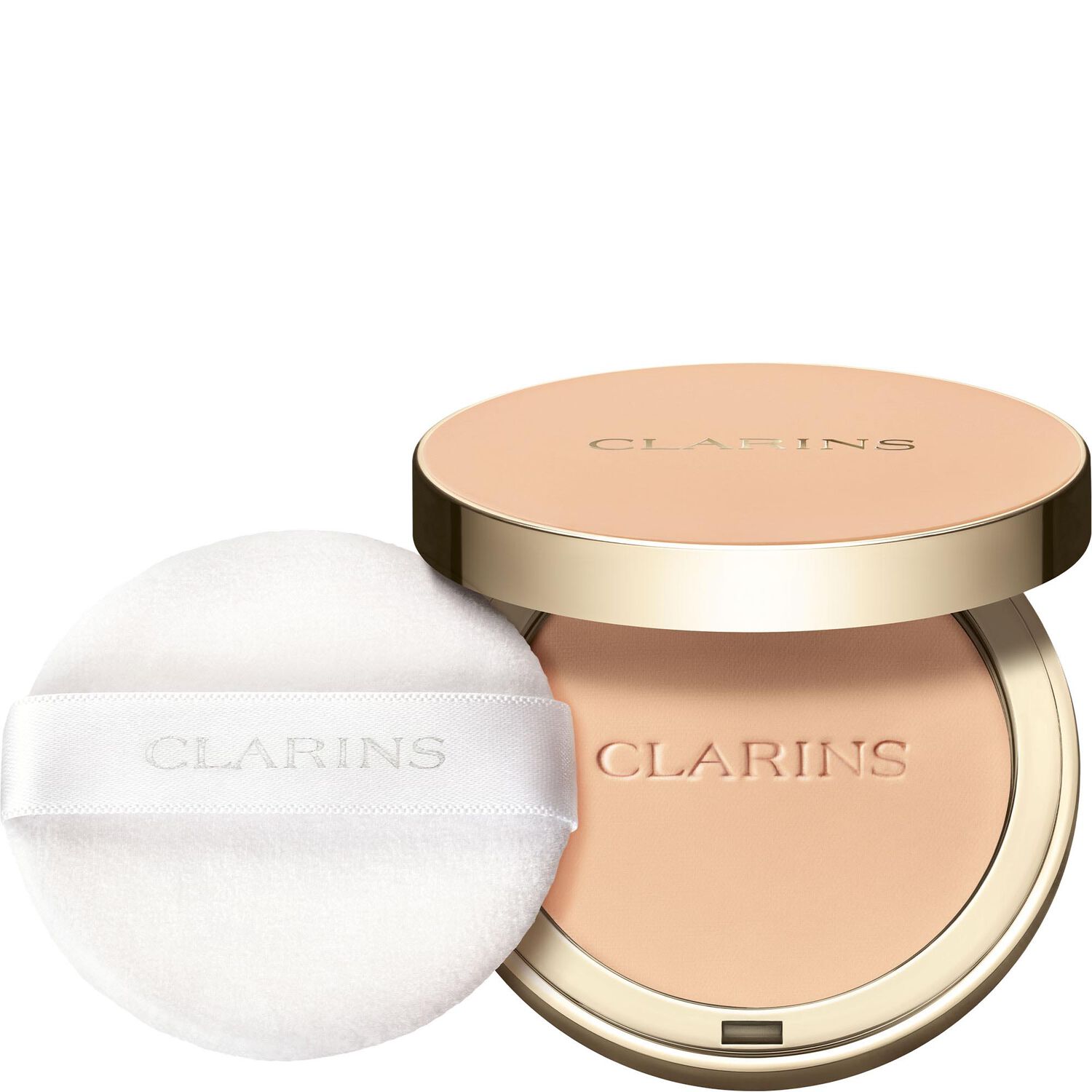 Clarins Ever Matte Compact Powder Poudre compacte matifiante infusée au lait de pêcher