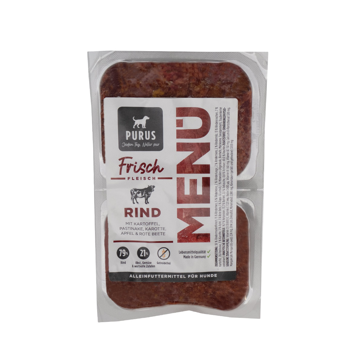 Purus Frischfleisch Menü Mixpaket 14kg Paket kaufen bei ZooRoyal