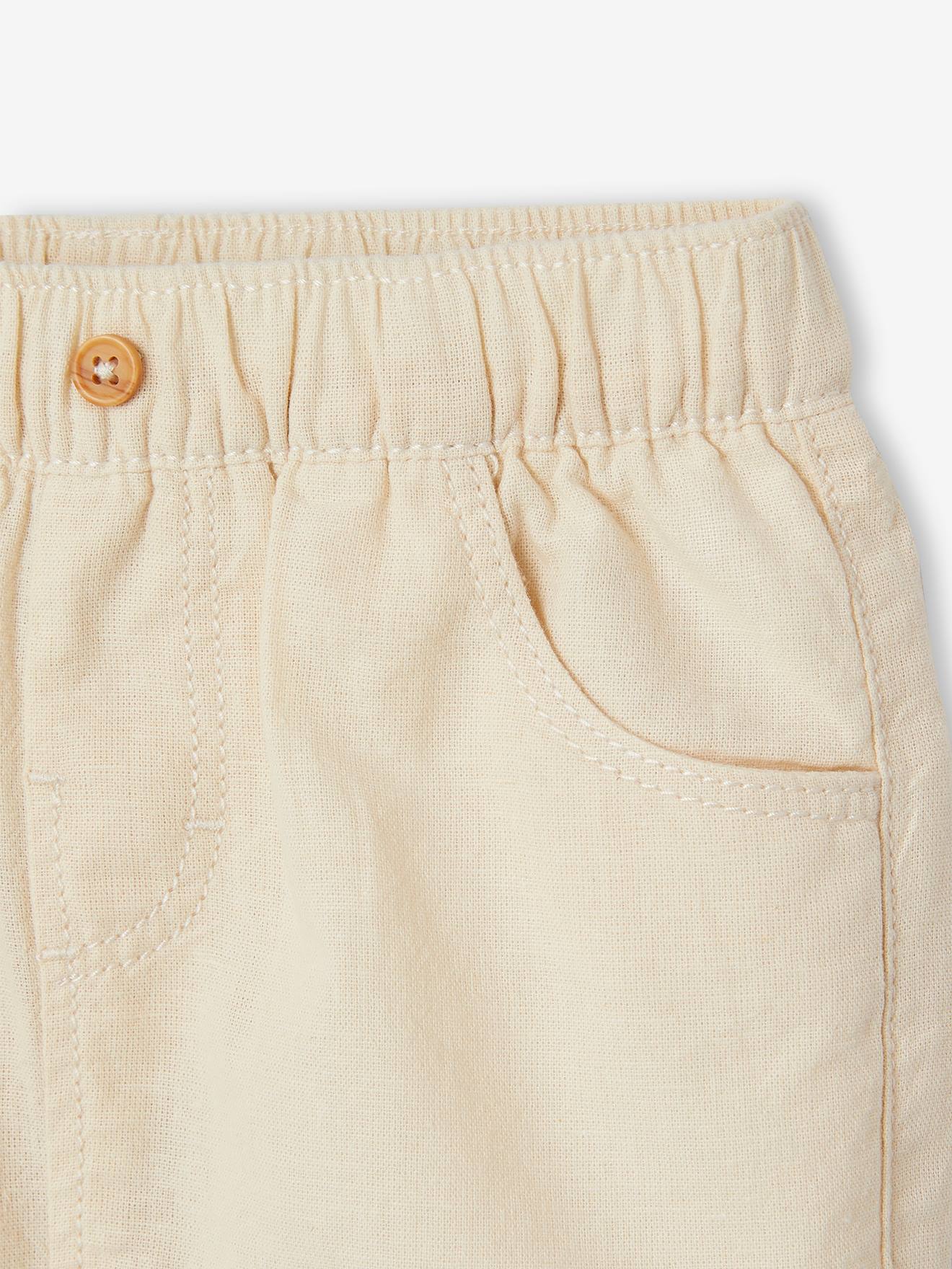 Vertbaudet Baby-Set: T-Shirt & Shorts - himmelblau