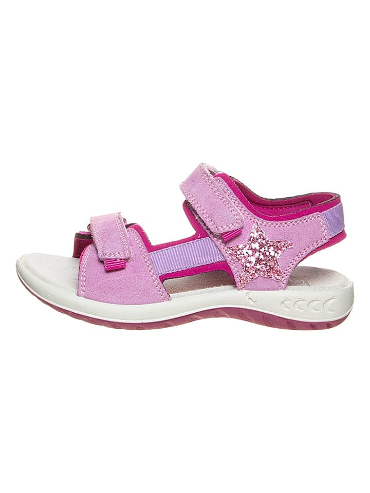 lamino Leder-Sandalen in Pink günstig kaufen 37