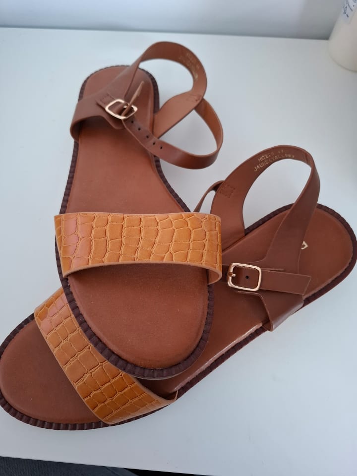 Poti Pati Sandalen in Gelb günstig kaufen 41