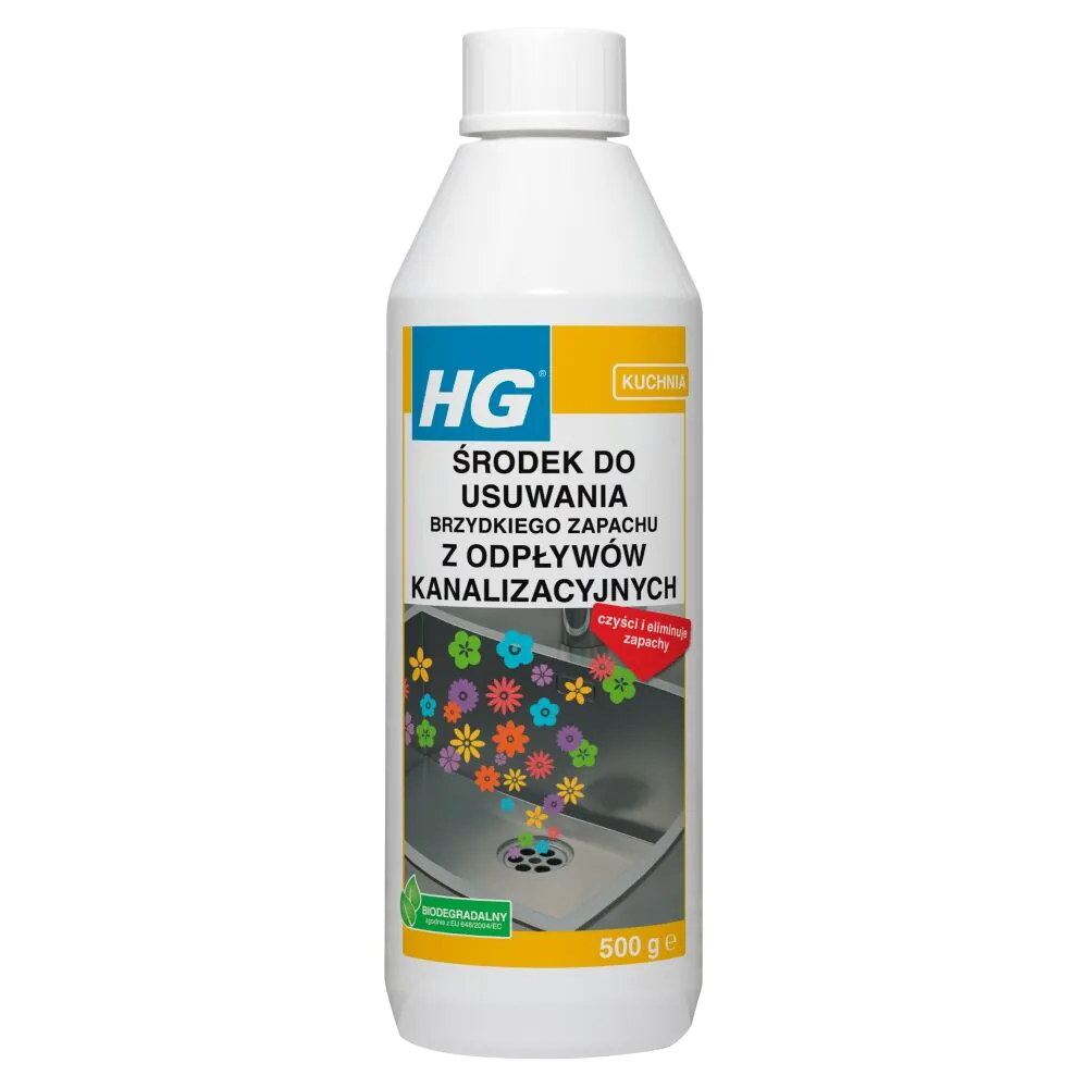 HG sredstvo za uklanjanje neugodnih mirisa iz odvoda 500 ml