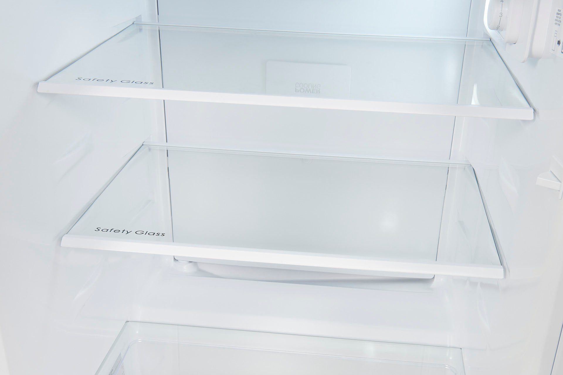 exquisit Kühlschrank KS15-V-040E weiss, 85 cm hoch, 55 cm breit
