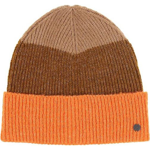 FRAAS Sustainability Edition - Strickmütze mit Colour Blocking