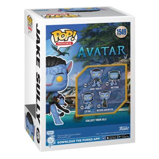 Avatar: The Way of Water POP! Movies Vinyl Figur - Jake Sully (Battle)