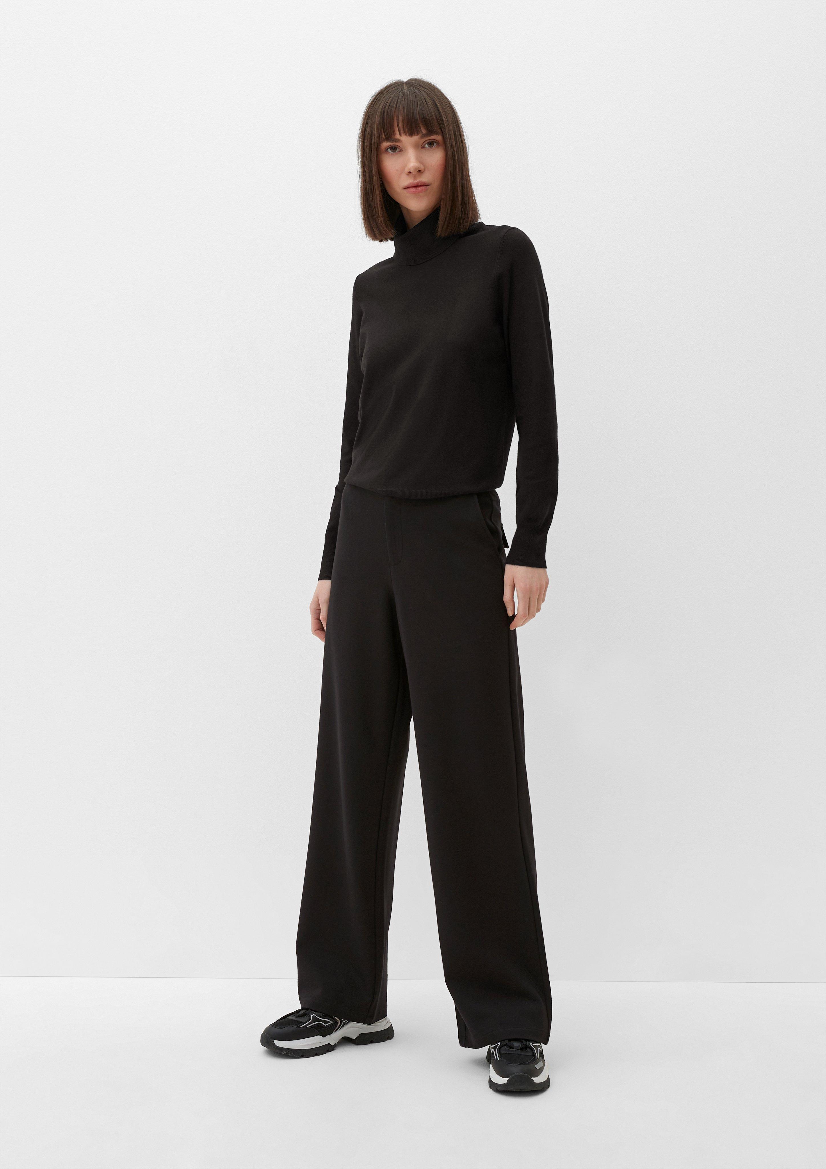 Loose: Stoffhose mit Wide Leg  2129908-9999